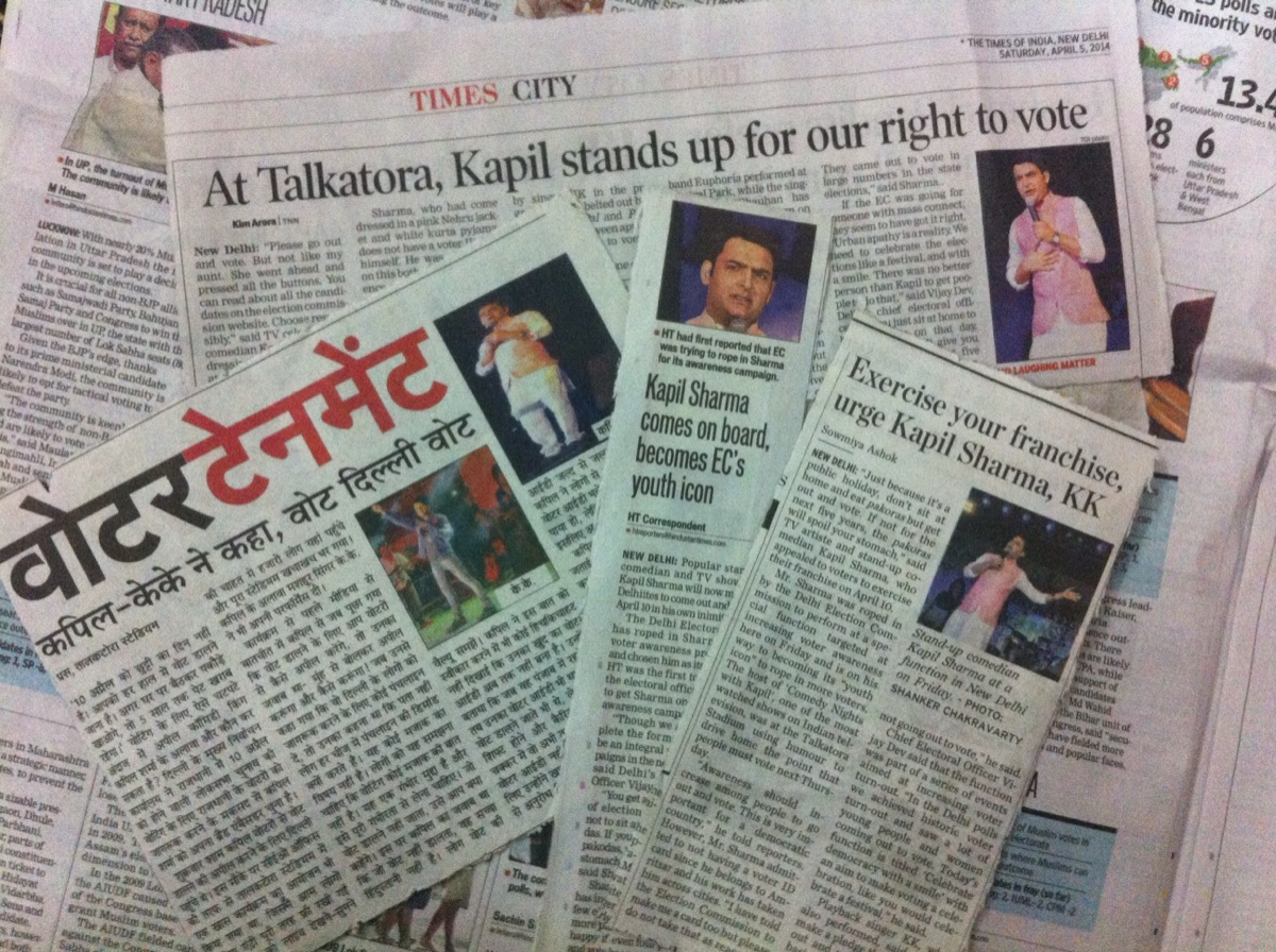 Kapil Sharma · Delhi Election Commission